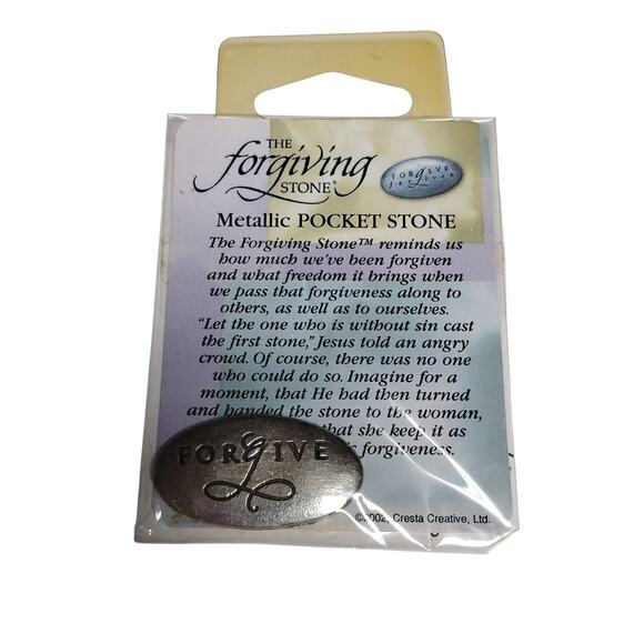 Forgiving Stone – Christian Pocket Reminder ✝️⛪ - Picture 2 of 10